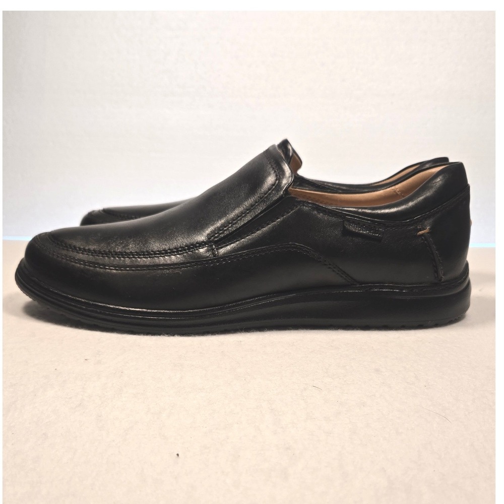 Olema Featherlight Loafer Mens 12 XW Black Excellent Leather Slip On